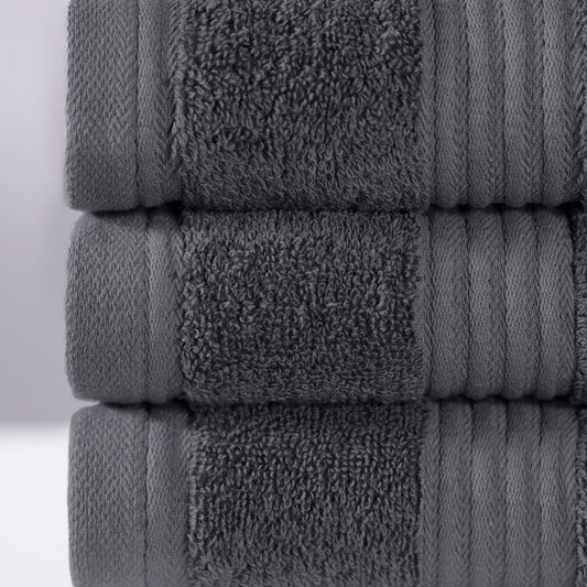 Ultimate Bamboo Bath Towel – 700 GSM Eco-Luxury – Charcoal Grey