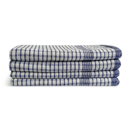 Wonder Dry Cotton Tea Towels – Pack of 4 – Blue