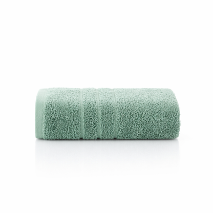 Classic Cotton Bath Sheet 500gsm – Ultra Soft, Absorbent & Quick-Drying (Green)