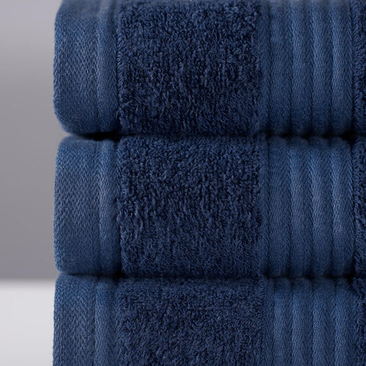 Ultimate Bamboo Bath Towel – 700 GSM Eco-Luxury – Navy Blue