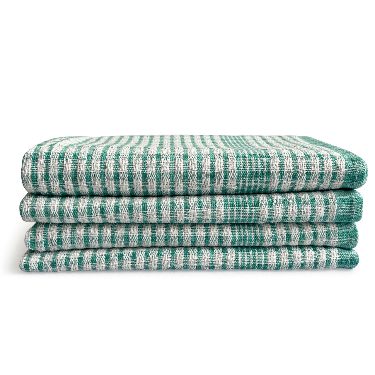 Wonder Dry Cotton Tea Towels – Pack of 4 in Green